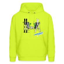 Load image into Gallery viewer, Men's Hoodie - safety green