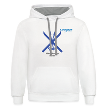 Load image into Gallery viewer, Lookout Pass Hoodie - white/gray