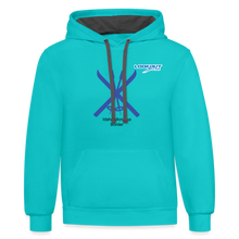 Load image into Gallery viewer, Lookout Pass Hoodie - scuba blue/asphalt