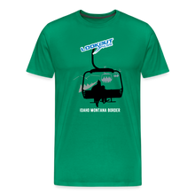Load image into Gallery viewer, Lookout Pass Men's Tee - kelly green