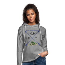 Load image into Gallery viewer, Unisex Lightweight Terry Hoodie - heather gray