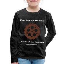 Load image into Gallery viewer, Kids' Premium Long Sleeve T-Shirt - charcoal grey