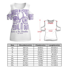 Load image into Gallery viewer, ACT off shoulder U-neck short sleeve top