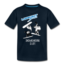 Load image into Gallery viewer, Lookout Pass Kid's Tee - deep navy