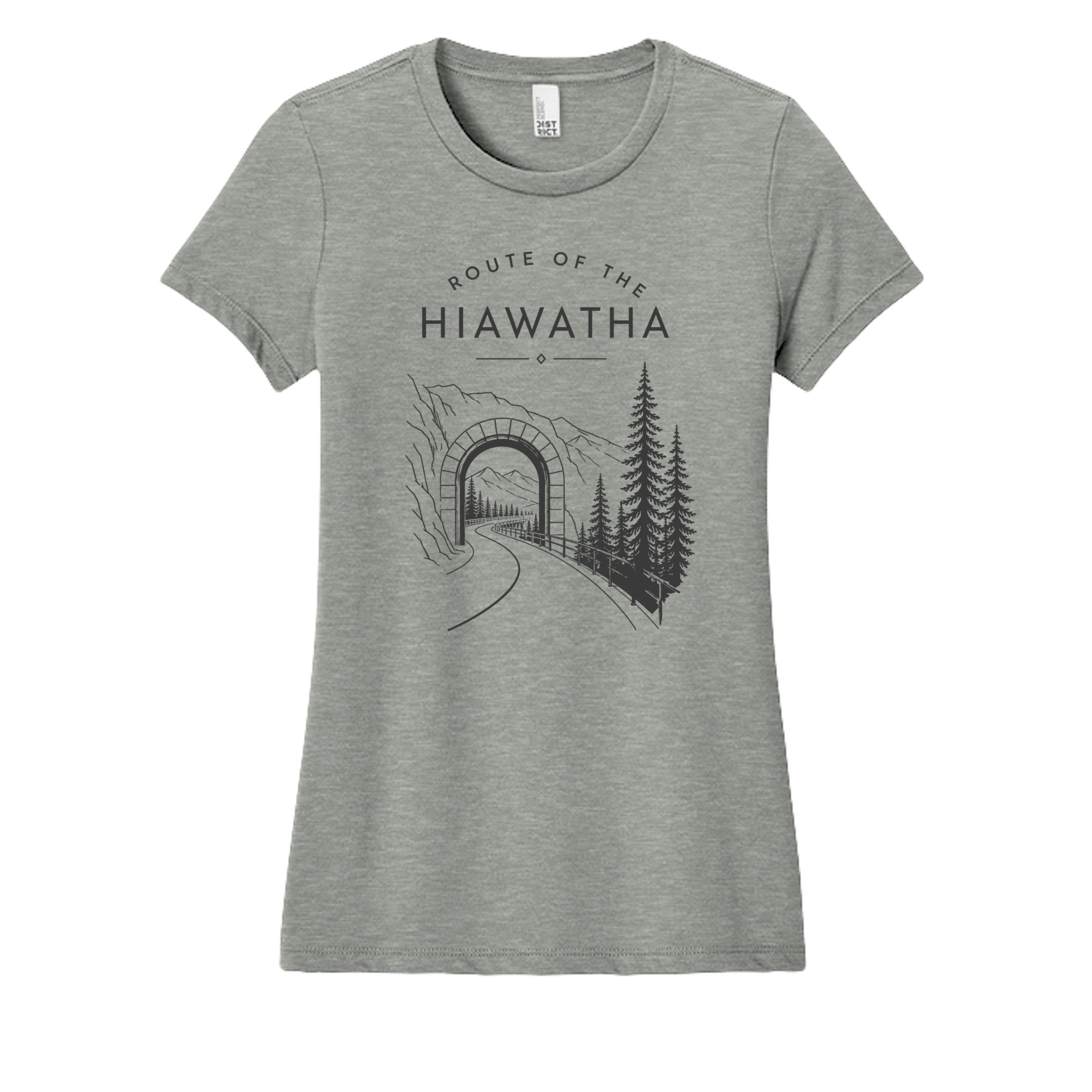 Heathered Grey - DM130L - FRONT