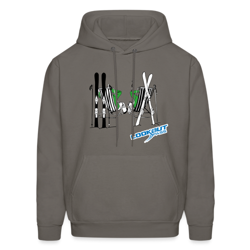 Men's Hoodie - asphalt gray