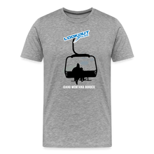 Load image into Gallery viewer, Lookout Pass Men&#39;s Tee - heather gray

