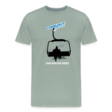 Load image into Gallery viewer, Lookout Pass Men&#39;s Tee - steel green
