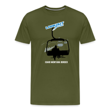 Load image into Gallery viewer, Lookout Pass Men&#39;s Tee - olive green
