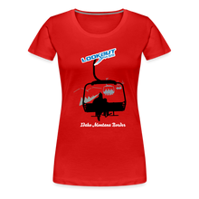 Load image into Gallery viewer, Lookout Pass Women&#39;s Tee - red
