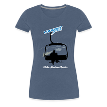 Load image into Gallery viewer, Lookout Pass Women&#39;s Tee - heather blue

