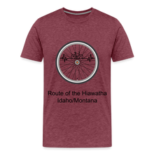 Load image into Gallery viewer, Men&#39;s Premium T-Shirt - heather burgundy
