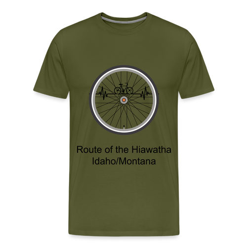 Men's Premium T-Shirt - olive green