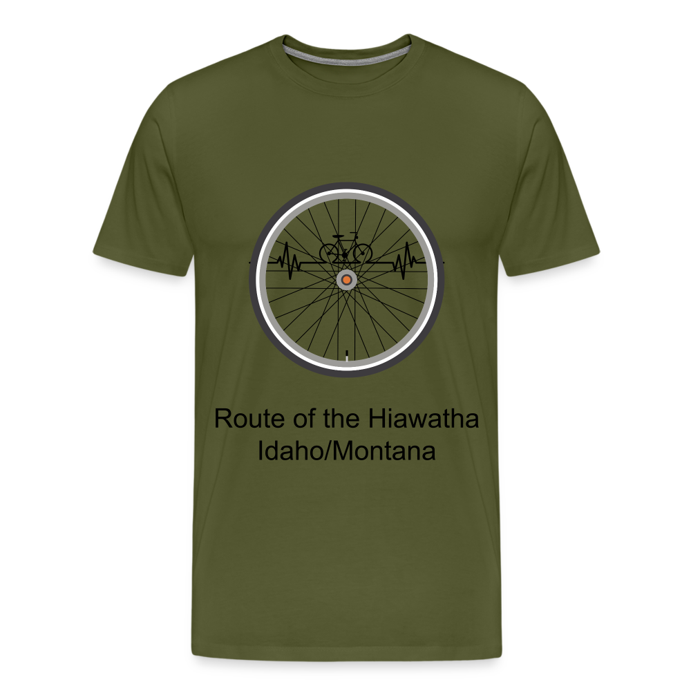 Men's Premium T-Shirt - olive green
